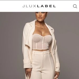 JLUXLabel Shayla bustier Top